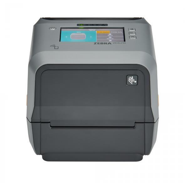 Zebra ZD621R - Stampante per etichette - trasferimento termico - Rullo (11,8 cm) - 203 dpi - fino a 203 mm/sec - USB 2.0, LAN, seriale, host USB
