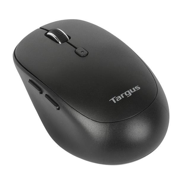 Targus Multi Device Midsize Comfort - Mouse - antimicrobico - senza fili - Bluetooth, 2.4 GHz