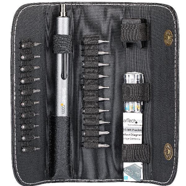 StarTech.com - Cacciavite di precisione elettrico - cordless 4 mm - 0.35 N·m - 2 batterie