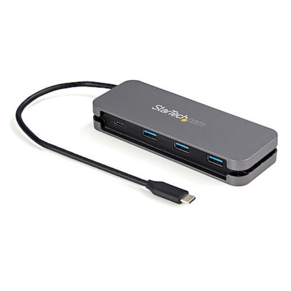 StarTech.com Hub USB C a 4 porte - 3x USB-A/1x USB-C -Hub USB 3.0 Type C (3.2/3.1 Gen 1) 5Gbps - Alimentato da bus (HB30CM3A1CB) - Hub - 3 x USB 3.2 Gen 1 + 1 x USB-C 3.2 Gen 1 - desktop