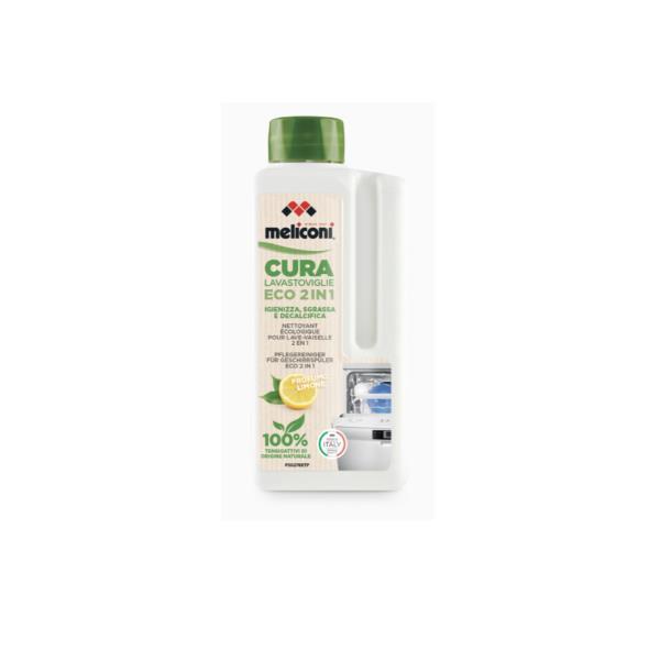 MELICONI CURA LAVASTOVIGLIE LIQUIDO ECO 2 IN 1 IGIENIZZANTE E ANTICALCARE LAVASTOVIGLIE FORMULA NATURALE PROLUNGA LA VITA DELL' ELETTRODOMESTICO CONF 2 FLACONI PER DUE TRATTAMENTI COMPLETI