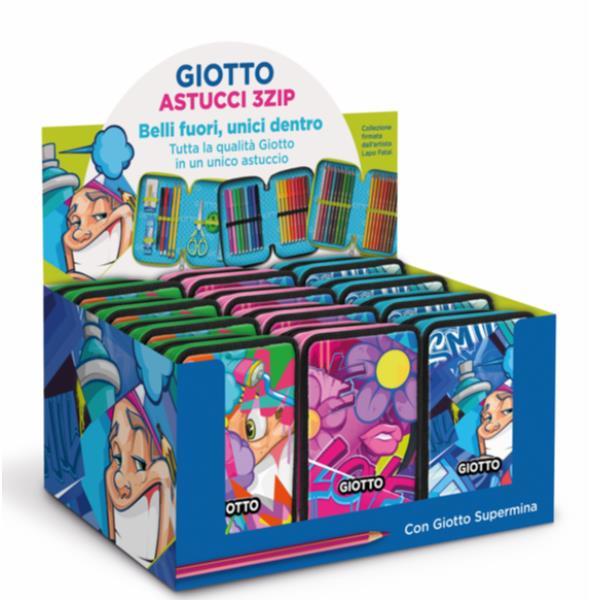 Astuccio 3 zip Young Street collection - 19,5 …