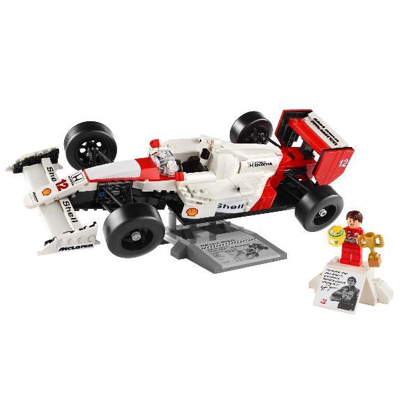 LEGO ICONS MCLAREN MP4/4 E AYRTON SENNA MODELLINO DA COSTRUIRE CON MINIFIGURA