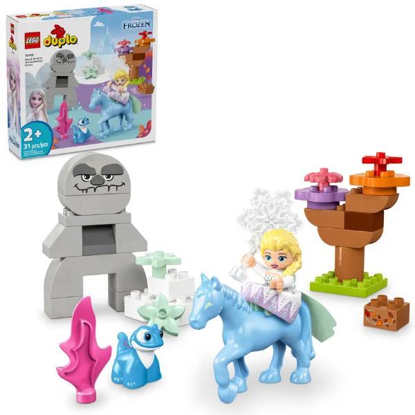 LEGO DUPLO ELSA BRUNI NELLA FORESTA INCANTATA CON 4 PERSONAGGI DI FROZEN 2