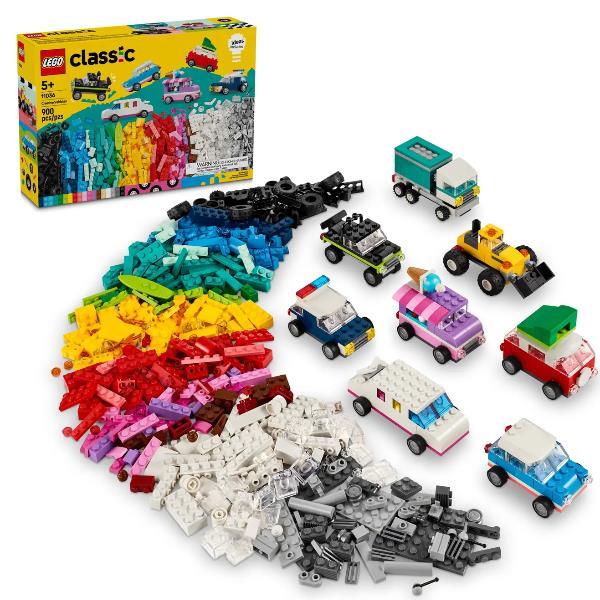 LEGO CLASSIC VEICOLI CREATIVI MODELLINI DA COSTRUIRE CON RUOTE