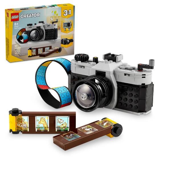 LEGO CREATOR 3 IN 1 FOTOCAMERA RETRÒ MACCHINA …