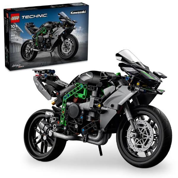 LEGO TECHNIC MOTOCICLETTA KAWASAKI NINJA H2R MODELLO IN SCALA DA COSTRUIRE