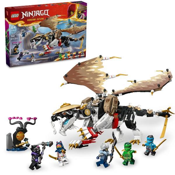 LEGO NINJAGO EGALT IL DRAGO MAESTRO ACTION FIGURE SNODABILE CON 5 MINIFIGURE