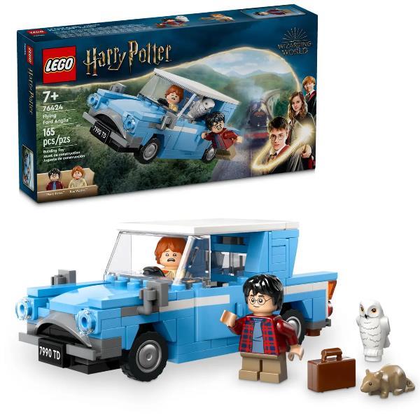 LEGO HARRY POTTER FORD ANGLIA VOLANTE MODELLINO DA COSTRUIRE CON MINIFIGURE E ACCESSORI