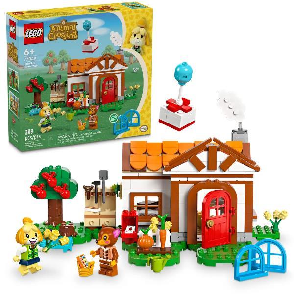 LEGO ANIMAL CROSSING BENVENUTA FUFFI CASA GIOCATTOLO DA COSTRUIRE CON 2 PERSONAGGI DI ANIMALI