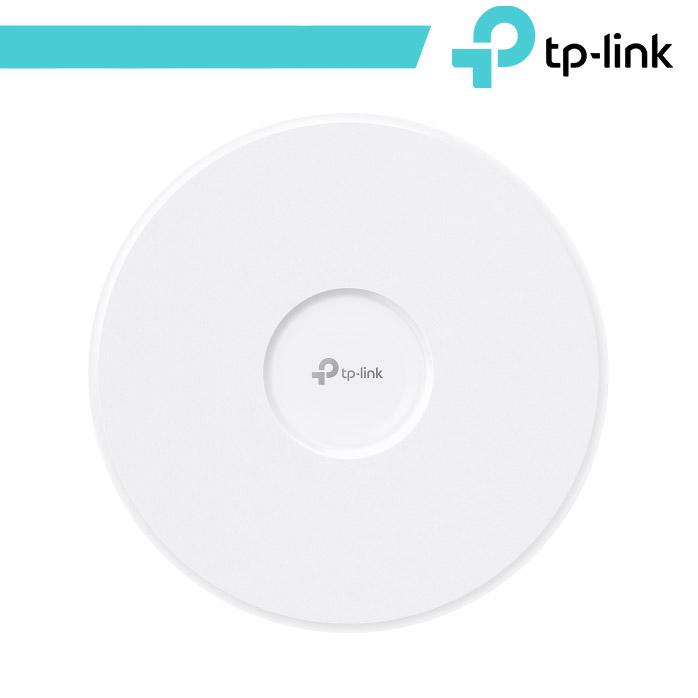 TP-LINK OMADA EAP783 ACCESS POINT TRIBAND 2.4/5/6GHz WI-FI 7 19000 Mbit/s PoE MONTABILE A SOFFITTO PARETE BIANCO