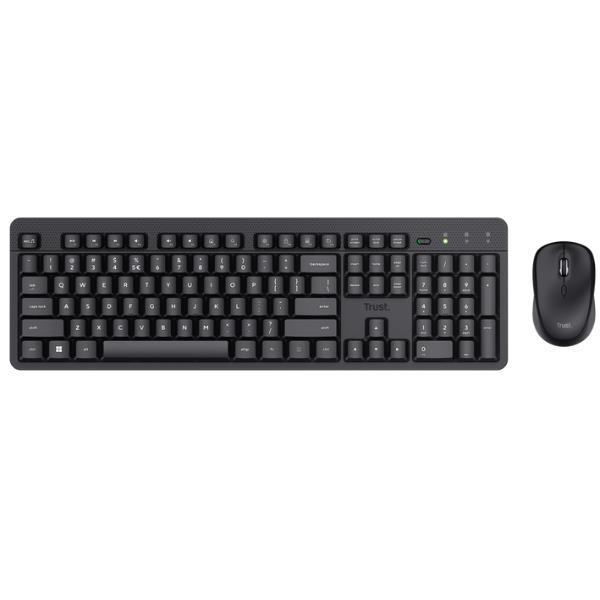 Set tastiera + mouse wireless ultrasilenzioso TKM-360 - …