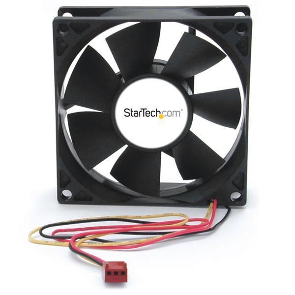 StarTech.com Ventola computer con doppio cuscinetto a sfera 80x25 mm con connettore TX3 - Kit di ventilazione sistema - 80 mm