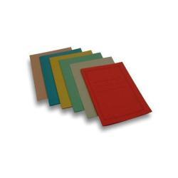 Brefiocart - Cartella semplice - per 350 x 250 mm - rosso