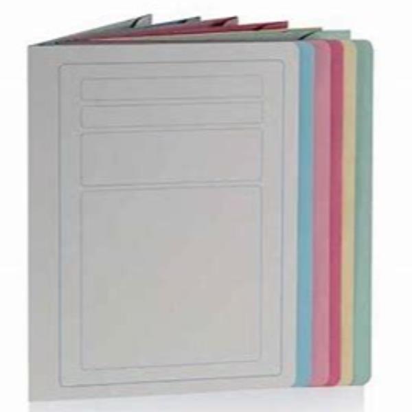BREFIOCART MANILLA CARTELLINA SEMPLICE IN CARTONCINO CON STAMPA 330X250 mm AZZURRO CONF 100 Pz.