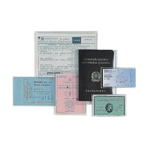 Favorit UPOCKET SUPERIOR - Tasca protettiva - per 110 x 160 mm - ultrachiaro (pacchetto di 25)