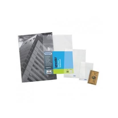 Favorit UPOCKET SUPERIOR - Tasca protettiva - per 180 x 240 mm - trasparente (pacchetto di 25)