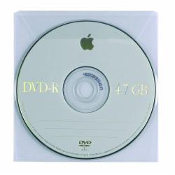 FAVORIT BUSTE PORTA CD SINGOLO IN PP CM 12.5X12.5 CON PATELLA DI CHIUSURA TRASPARENTE CONF 25 Pz.