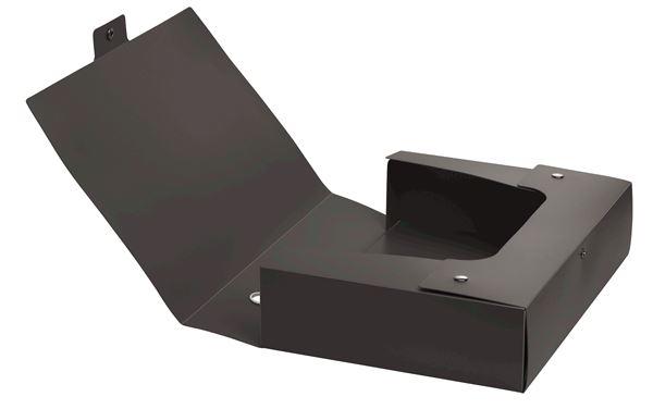 FELLOWES PROGETTO PLUS VIP SCATOLA ARCHIVIO IN PP 255X355 mm DORSO 8 CM COL. ANTRACITE