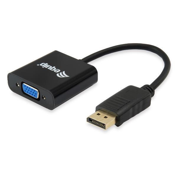 CONCEPTRONIC CONVERTITORE DA DISPLAY PORT MASCHIO A VGA FEMMINA 15 Cm NERO