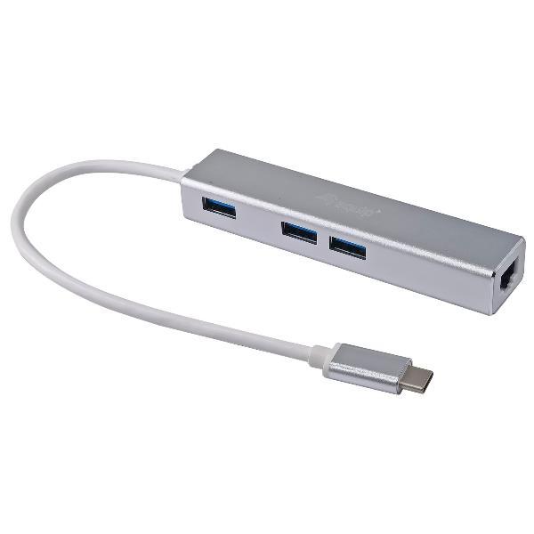 CONCEPTRONIC EQUIP HUB USB-C TO 3PORTE USB-A 3.0 …