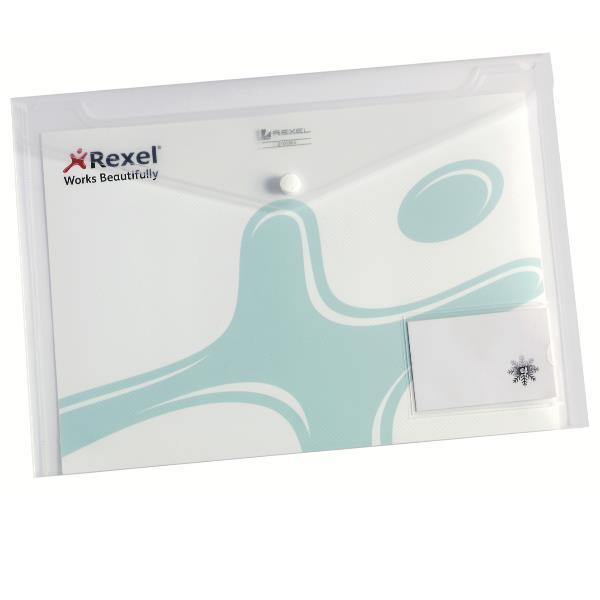 Rexel - Cartelletta portadocumenti - per A4 - …