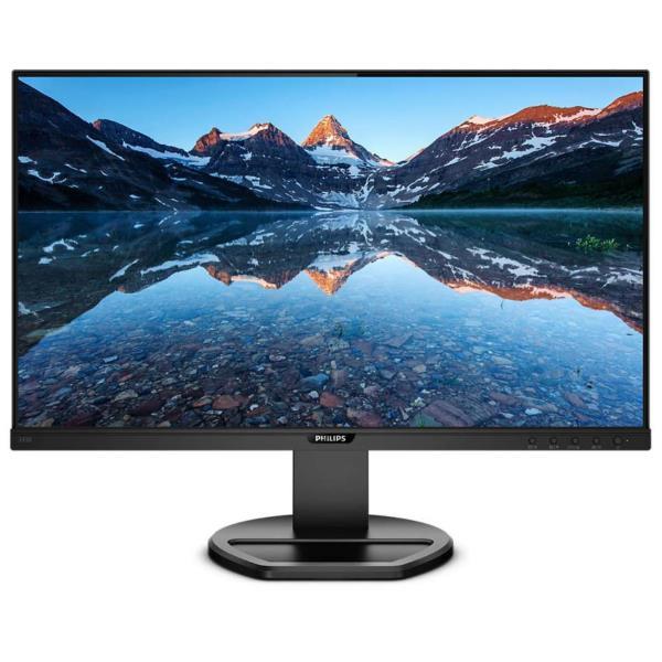 Philips B Line 243B9 - Monitor a LED - 24" (23.8" visualizzabile) - 1920 x 1080 Full HD (1080p) @ 75 Hz - IPS - 250 cd/m² - 1000:1 - 4 ms - HDMI, VGA, DisplayPort, USB-C - altoparlanti - black texture