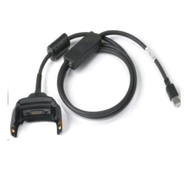 Zebra USB CHARGE/COMMUNICATION Cable - Cavo USB - USB, connettore palmare (M) a power DC jack (F) - per Zebra MC55, MC55A0, MC65, MC67