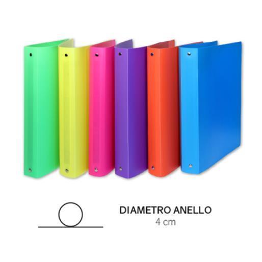 Scatto Energia Creativa - Quaderno ad anelli - per A4 - disponibile in colori assortiti