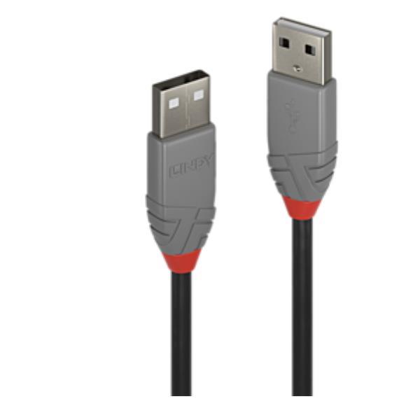 LINDY CAVO USB 2.0 TIPO A/A ANTHRA , 5M