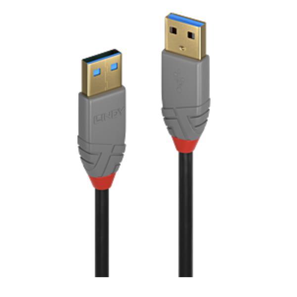 LINDY CAVO USB 3.2 TIPO A A A, 5 GBIT/S, ANTHRA LINE, 1M