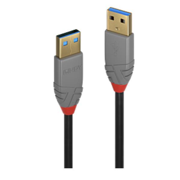 LINDY CAVO USB 3.1 GEN1 A/A ANTHRA , 3M