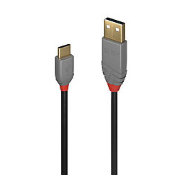 LINDY CAVO USB 2.0 TIPO C/A ANTHRA , 1M