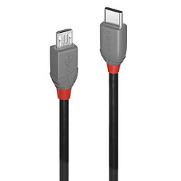 LINDY CAVO USB 2.0 TIPO C/MICRO-B, 0.5M
