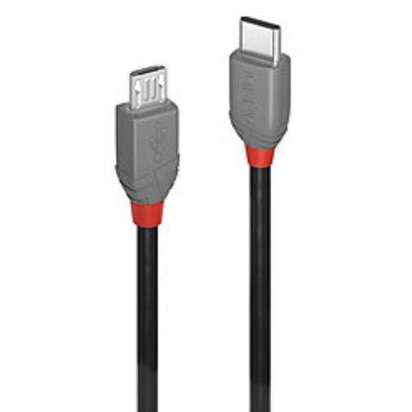 LINDY CAVO USB 2.0 TIPO C/MICROB, 1.5M