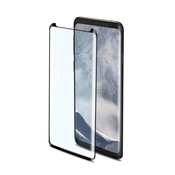 Celly 3DGLASS645BK - Protezione per schermo per telefono cellulare - vetro - per Samsung Galaxy S9