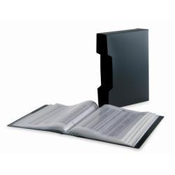 Fellowes - Porta listini - 100 compartimenti - nero