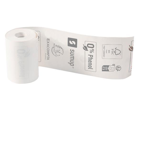 EXACOMPTA ROTOLO IN CARTA TERMICA PER POS 57 mm X 9 MT 55 GR CONF 20 Pz.