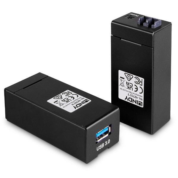 LINDY EXTENDER USB 3.0 SU F.O. 200M