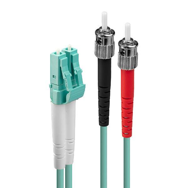 LINDY CAVO FO DUPLEX LC/ST OM3 50/125 10M