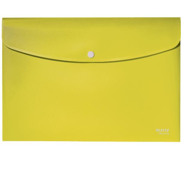 Leitz Recycle - Cartelletta portadocumenti - per A4 - capacità 60 fogli - giallo