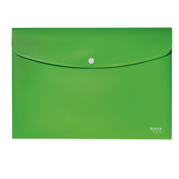 Leitz Recycle - Cartelletta portadocumenti - per A4 - capacità 60 fogli - verde
