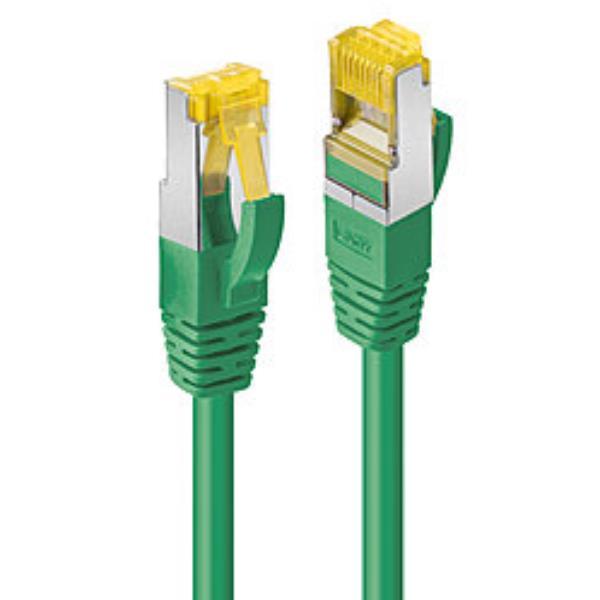 LINDY 0.3M RJ45 S/FTP LSZH CABLE, GREEN