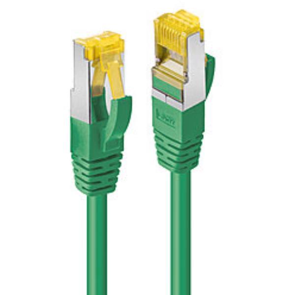 LINDY 0.5M RJ45 S/FTP LSZH CABLE, GREEN
