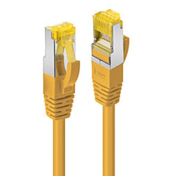 LINDY 1.5M RJ45 S/FTP LSZH CABLE, YELLOW