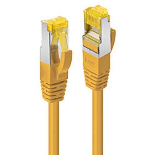 LINDY 1M RJ45 S/FTP LSZH CABLE, YELLOW
