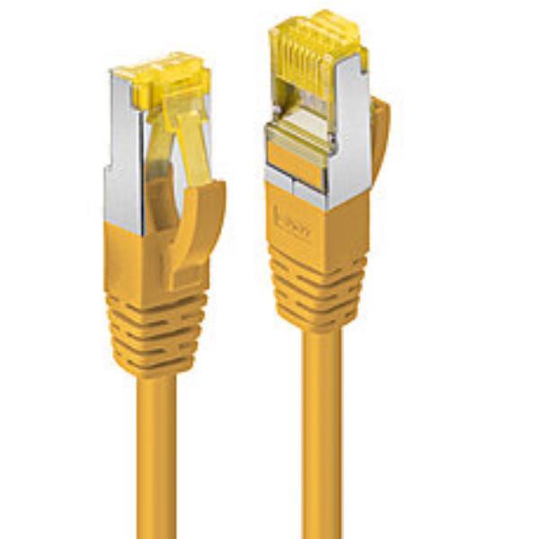LINDY 5M RJ45 S/FTP LSZH CABLE, YELLOW