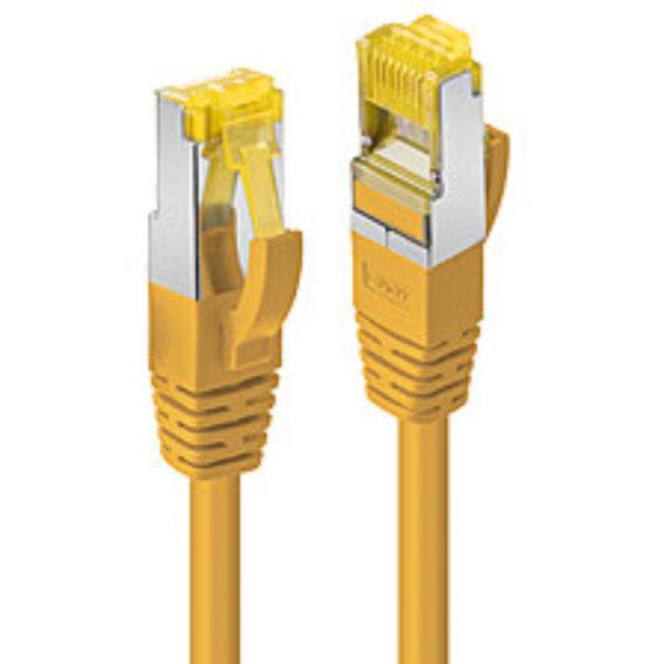 LINDY 7.5M RJ45 S/FTP LSZH CABLE, YELLOW