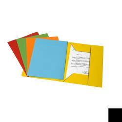 FRASCHINI BRISTOL CARTELLINE 3 LEMBI IN CARTONCINO 250X330MM COL. AZZURRO CONF 25 Pz.