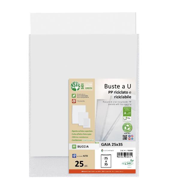 SEI ROTA CF25 BUSTE GAIA 250X350 PP BUCCIA